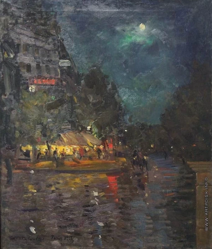 Konstantin Korovin - Caffè di notte